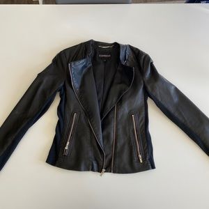 Express Vegan Leather Jacket